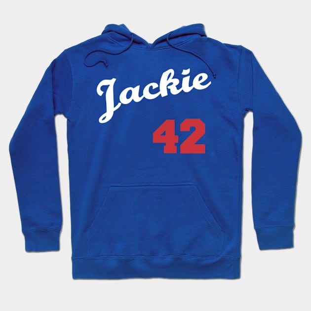 A salute to Jackie Robinson Design Hoodie by Bleeding Yankee Blue